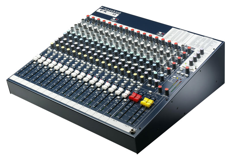 英国SOUNDCRAFT FX16ii 多用途调音台 